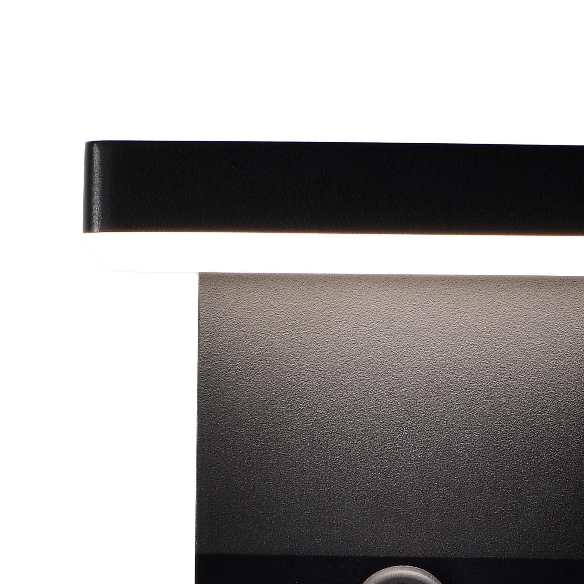 M8477 Cooper Outdoor LED Motion Sensor Wall Lamp Black