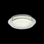 M5091 Cristal LED Flush Light 36cm Round 18W LED 4000K Polished Chrome / Cristal