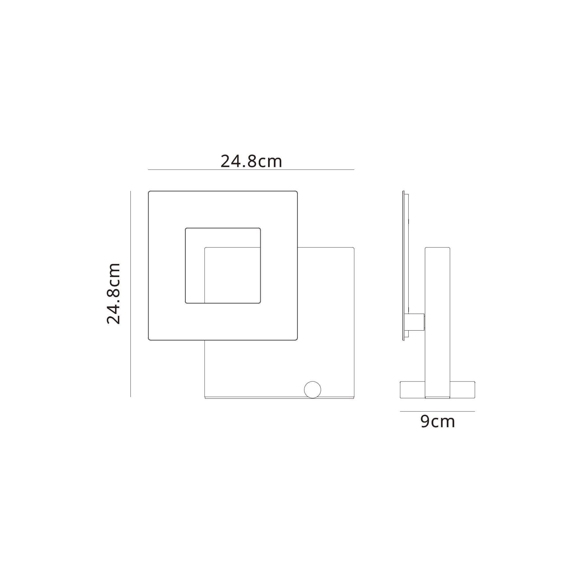M8519 Dalia 25cm LED Table Lamp Gold/Marble White