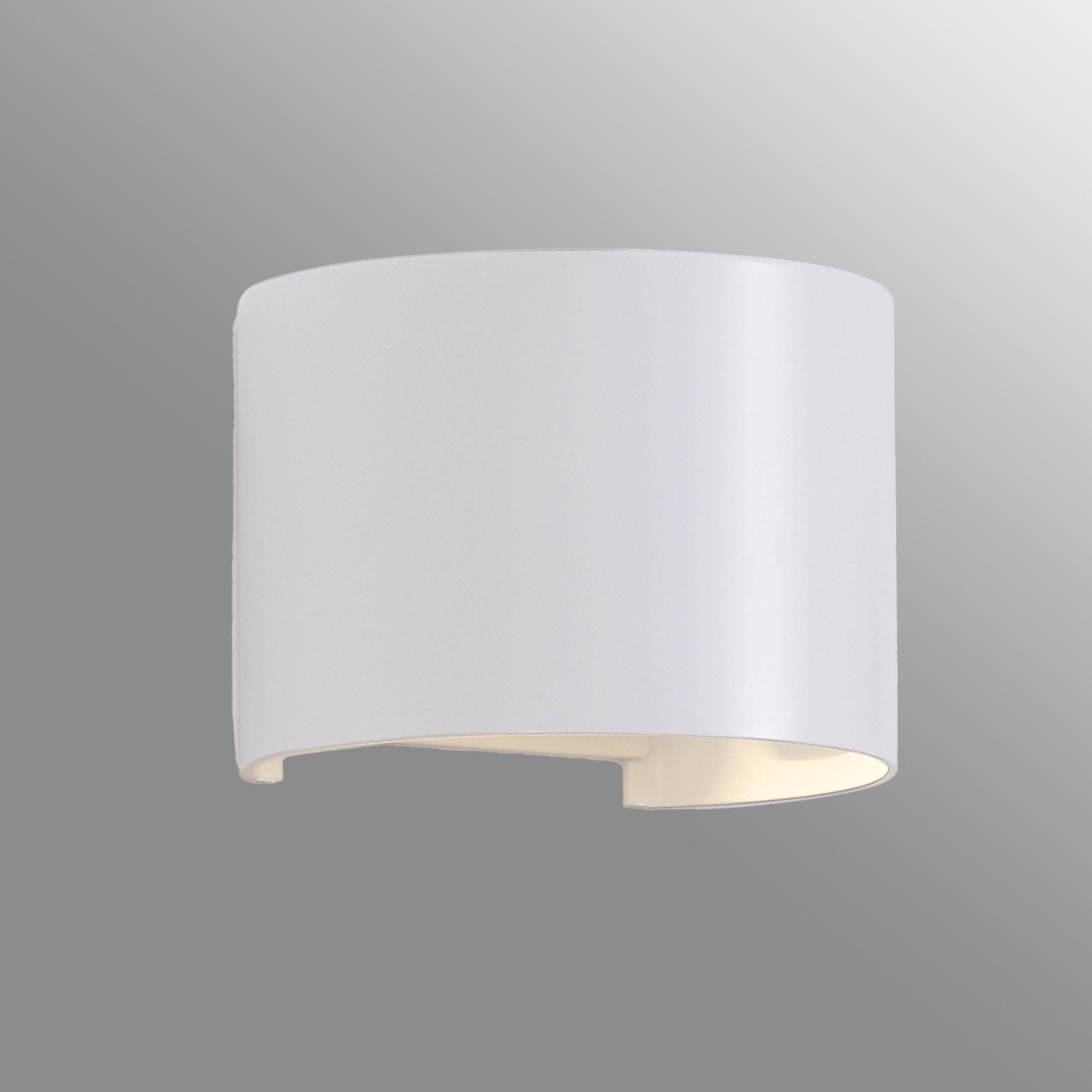 M8603 Davos Outdoor Round LED Wall Lamp Dimmable Sand White