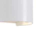 M8603 Davos Outdoor Round LED Wall Lamp Dimmable Sand White