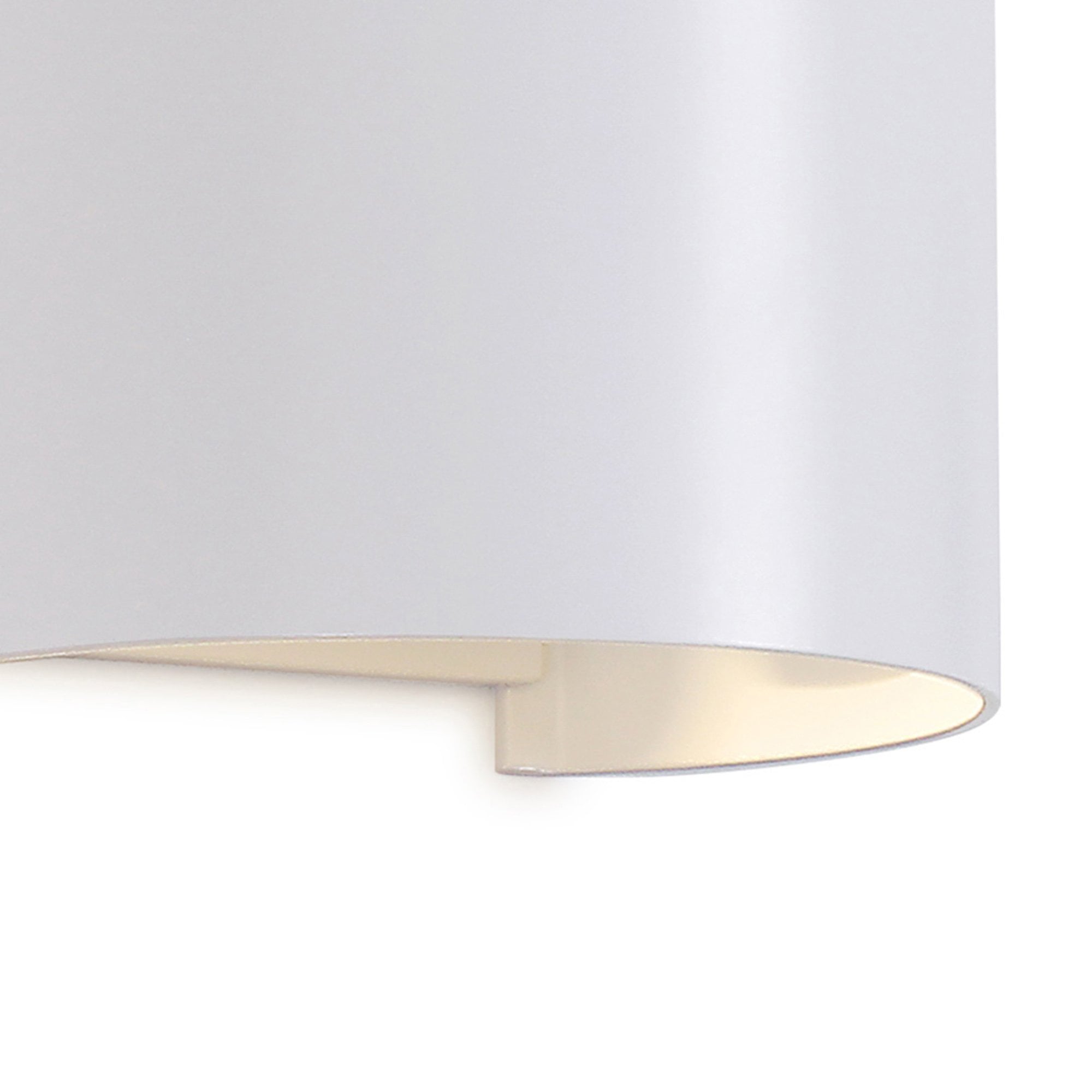 M8603 Davos Outdoor Round LED Wall Lamp Dimmable Sand White