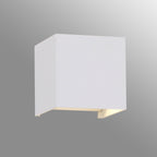 M8600 Davos Outdoor Square LED Wall Lamp Dimmable Sand White