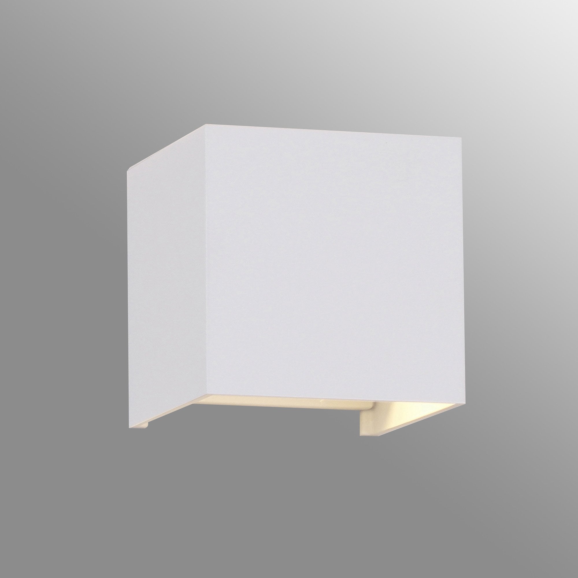 M8600 Davos Outdoor Square LED Wall Lamp Dimmable Sand White