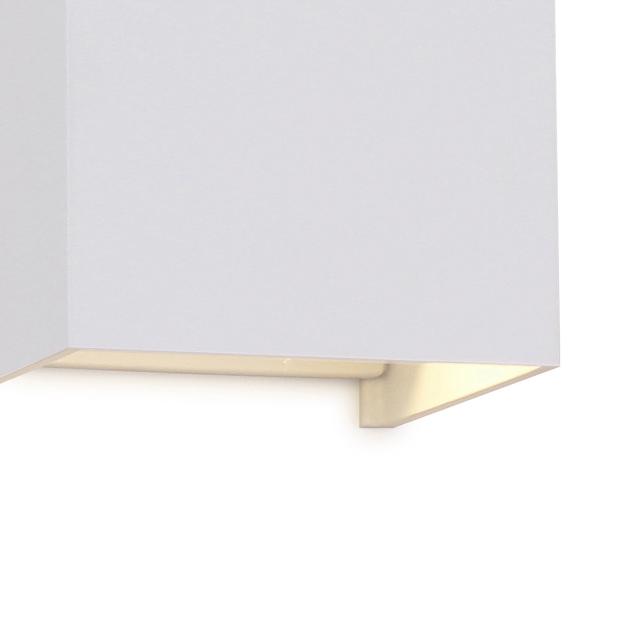 M8600 Davos Outdoor Square LED Wall Lamp Dimmable Sand White