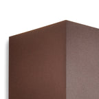 M8602 Davos Outdoor Square LED Wall Lamp Dimmable Rust Brown