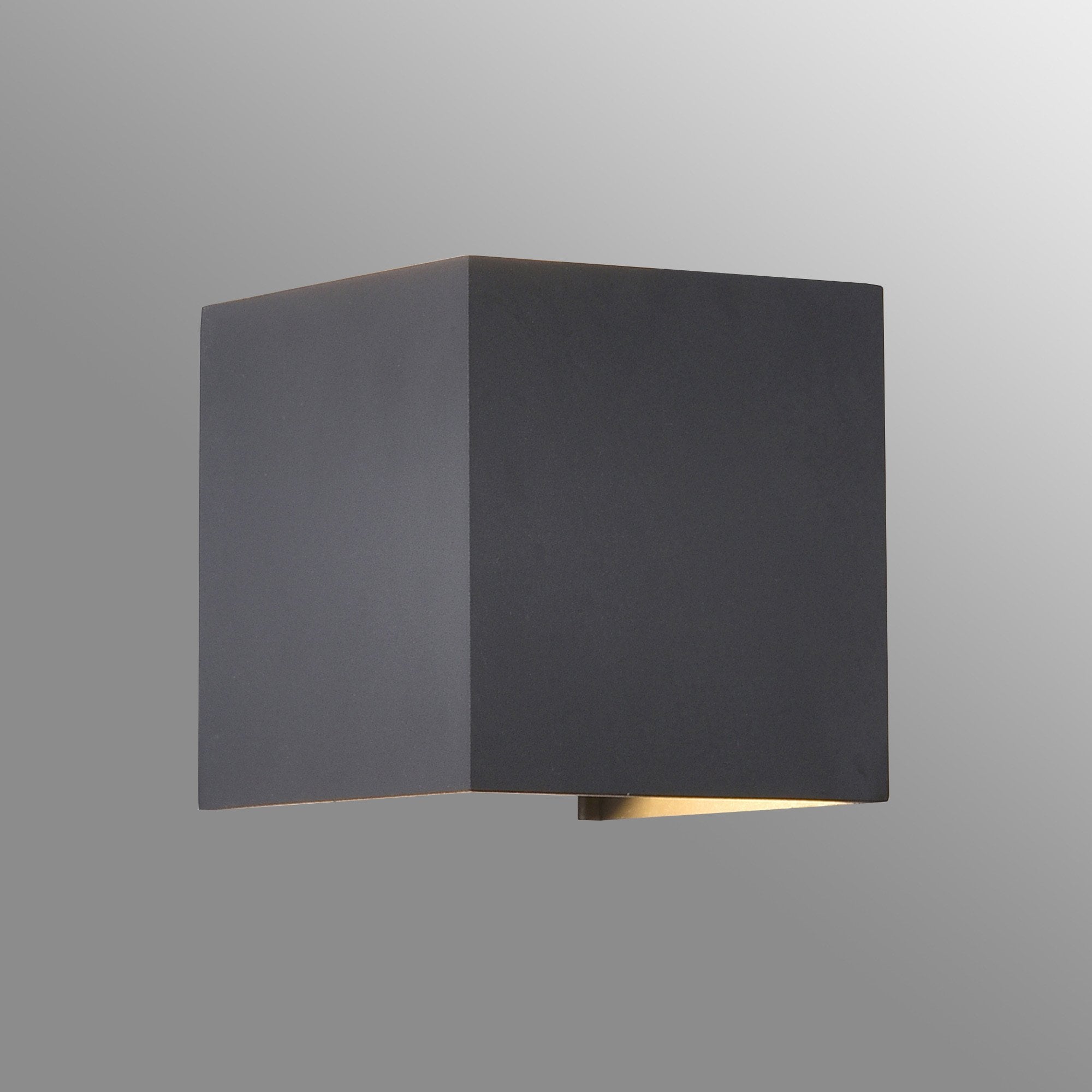 M8589 Davos Outdoor Square LED Wall Lamp Dimmable Anthracite