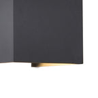 M8589 Davos Outdoor Square LED Wall Lamp Dimmable Anthracite