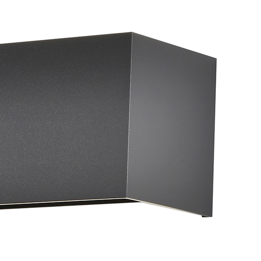M8605 Davos Outdoor Rectangle LED Wall Lamp Dimmable Anthracite