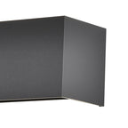 M8605 Davos Outdoor Rectangle LED Wall Lamp Dimmable Anthracite