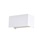 M8606 Davos Outdoor Rectangle LED Wall Lamp Dimmable White