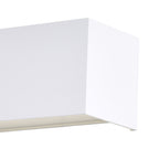 M8606 Davos Outdoor Rectangle LED Wall Lamp Dimmable White