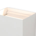 M8610 Davos Outdoor XL Square LED Wall Lamp Dimmable Sand White