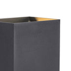 M8609 Davos Outdoor XL Square LED Wall Lamp Dimmable Anthracite