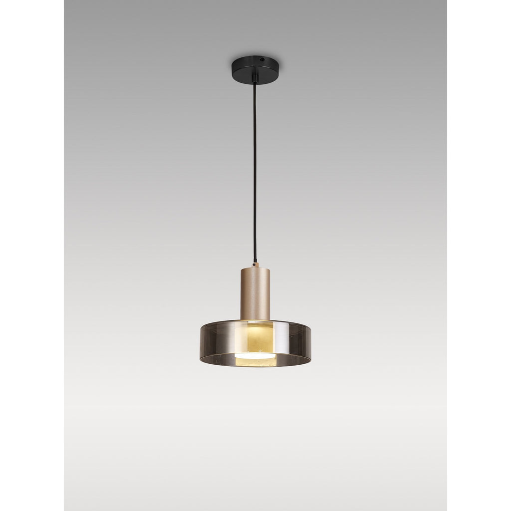 M8536 Gin 1 Light Pendant Gold