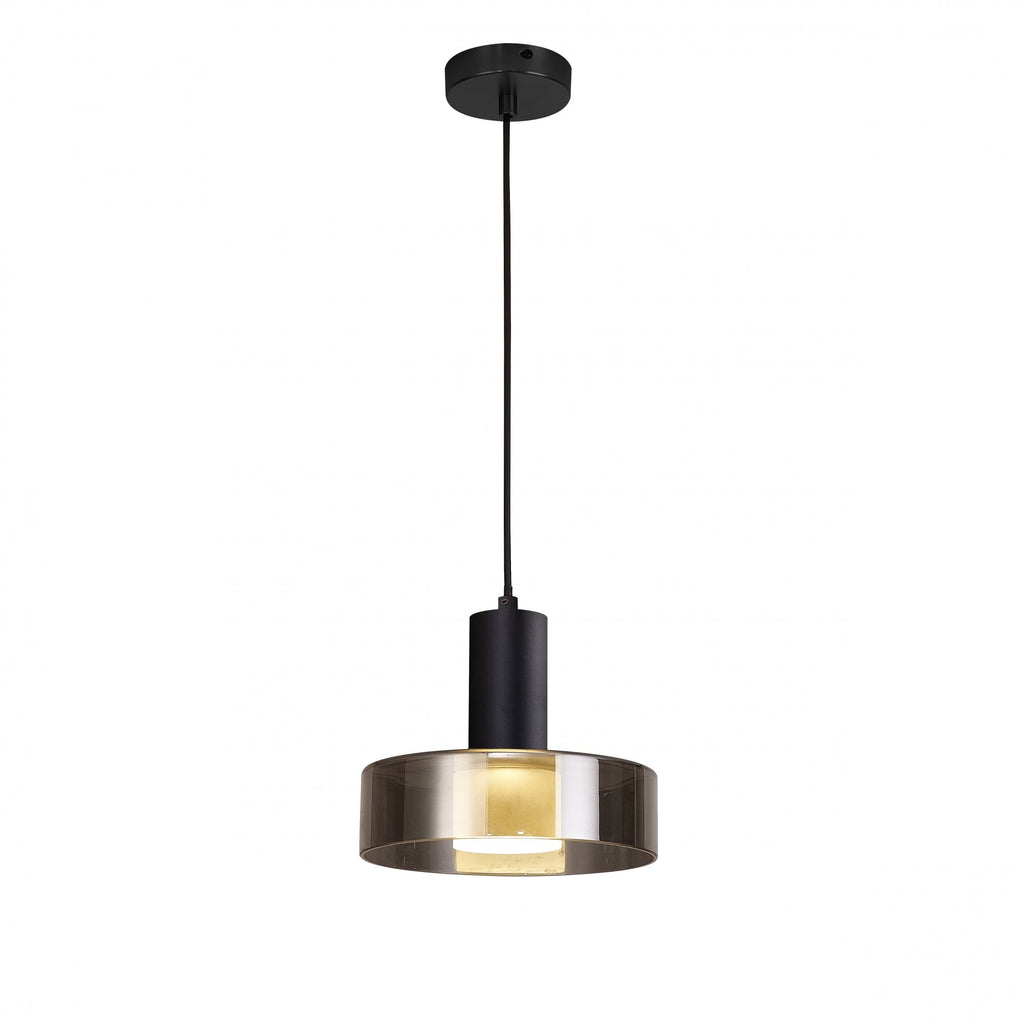 M8429 Gin 1 Light Pendant Black