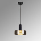 M8429 Gin 1 Light Pendant Black