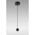 M8469 Gruissan LED Ball Pendant Matt Black