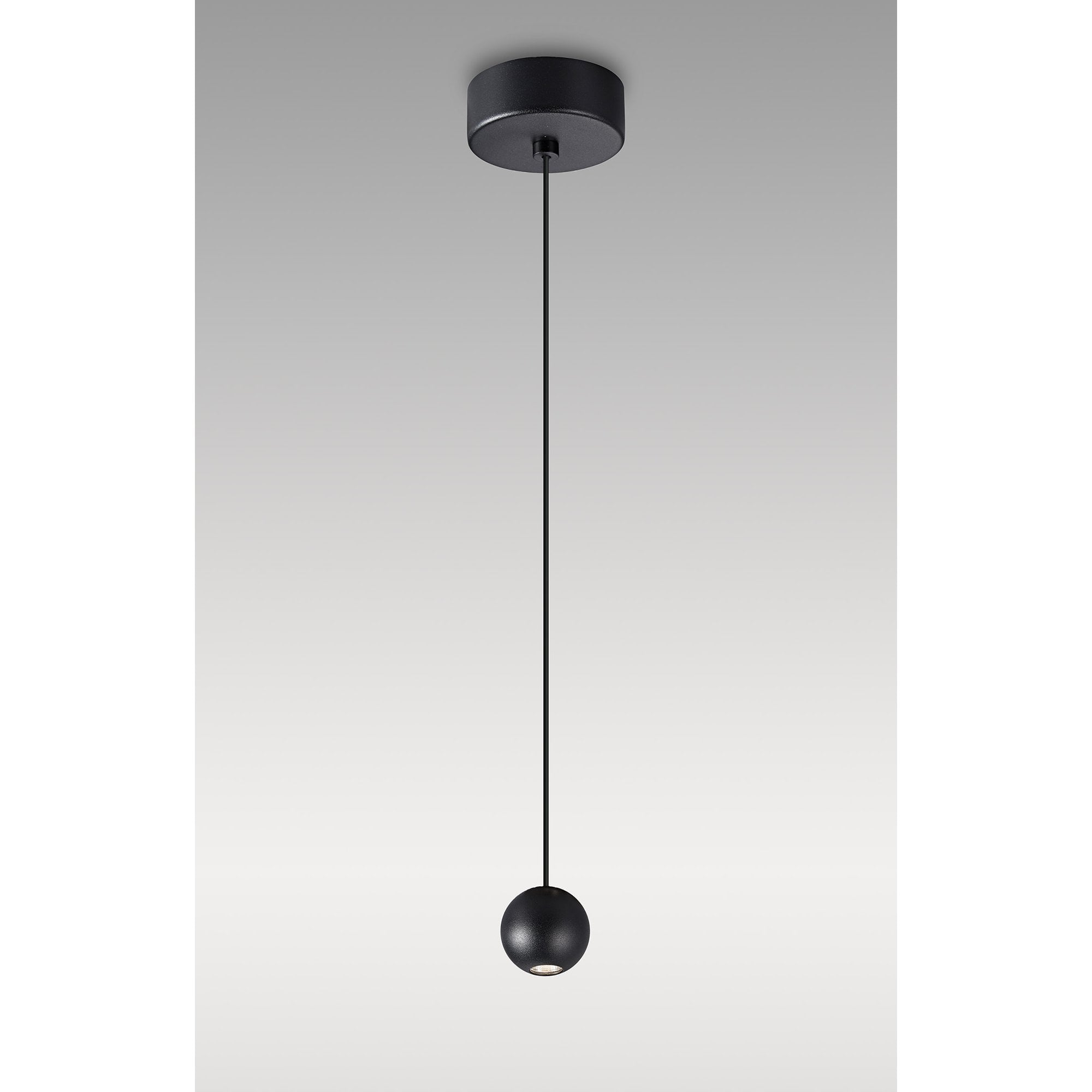 M8469 Gruissan LED Ball Pendant Matt Black