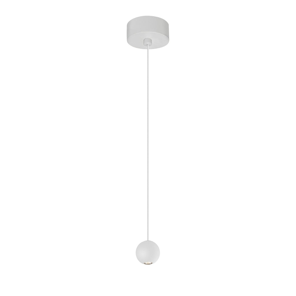 M8468 Gruissan LED Ball Pendant Matt White