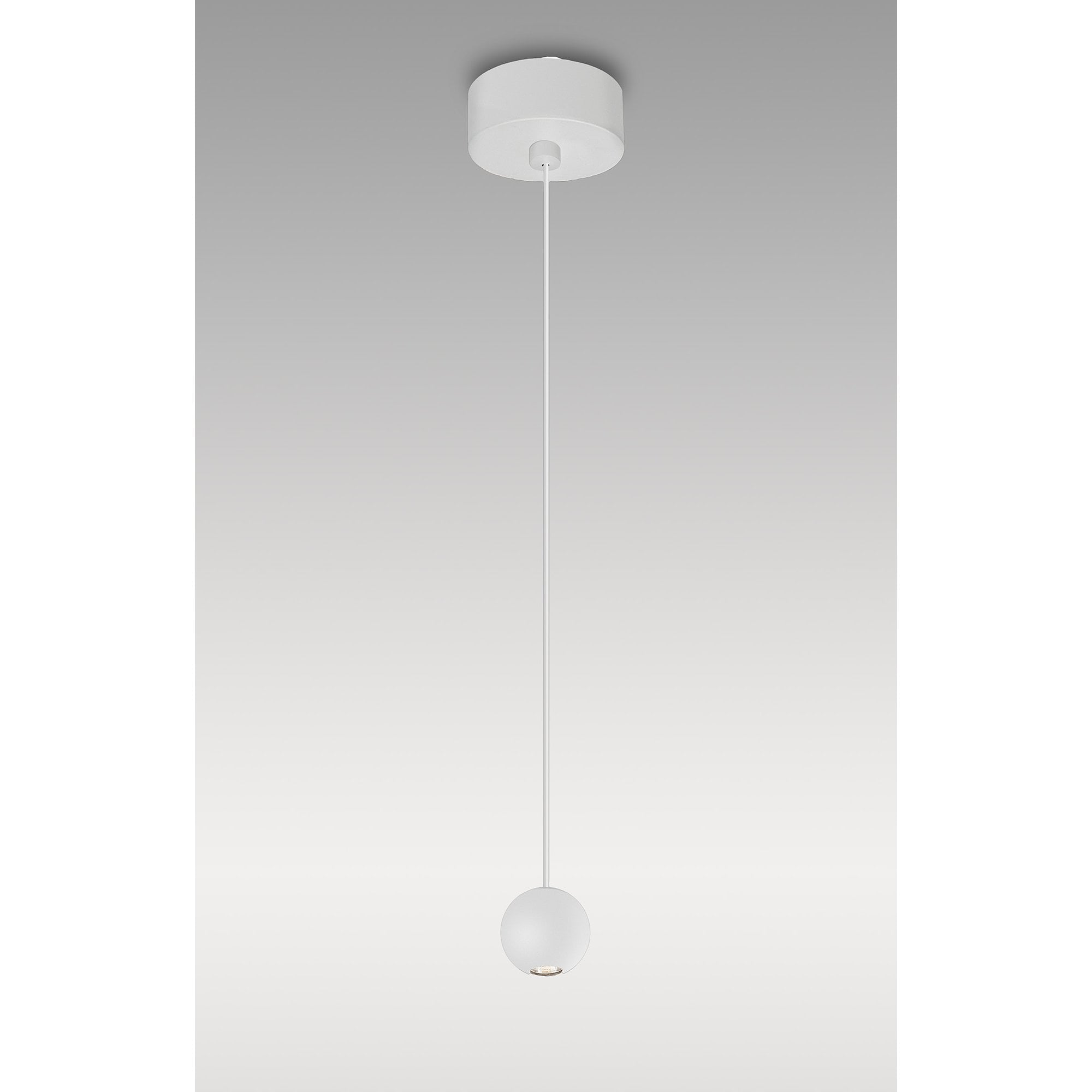 M8468 Gruissan LED Ball Pendant Matt White
