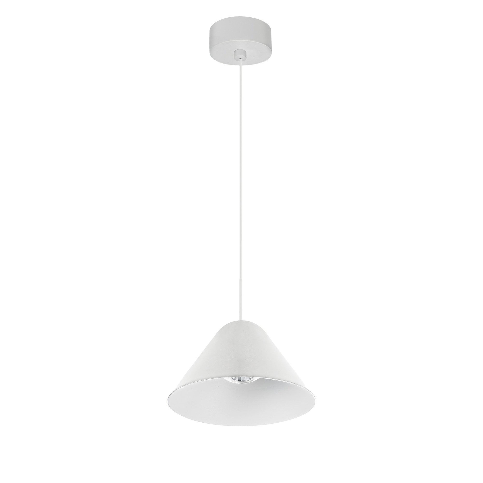 M8465 Gruissan LED Cone Pendant Matt White