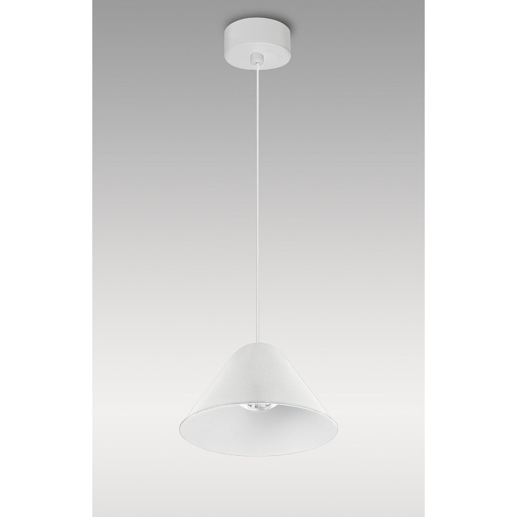 M8465 Gruissan LED Cone Pendant Matt White