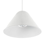 M8465 Gruissan LED Cone Pendant Matt White