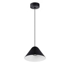 M8466 Gruissan LED Cone Pendant Matt Black/Matt White (S)