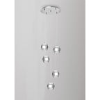 M5169 Khalifa LED Pendant Polished Chrome / Glass