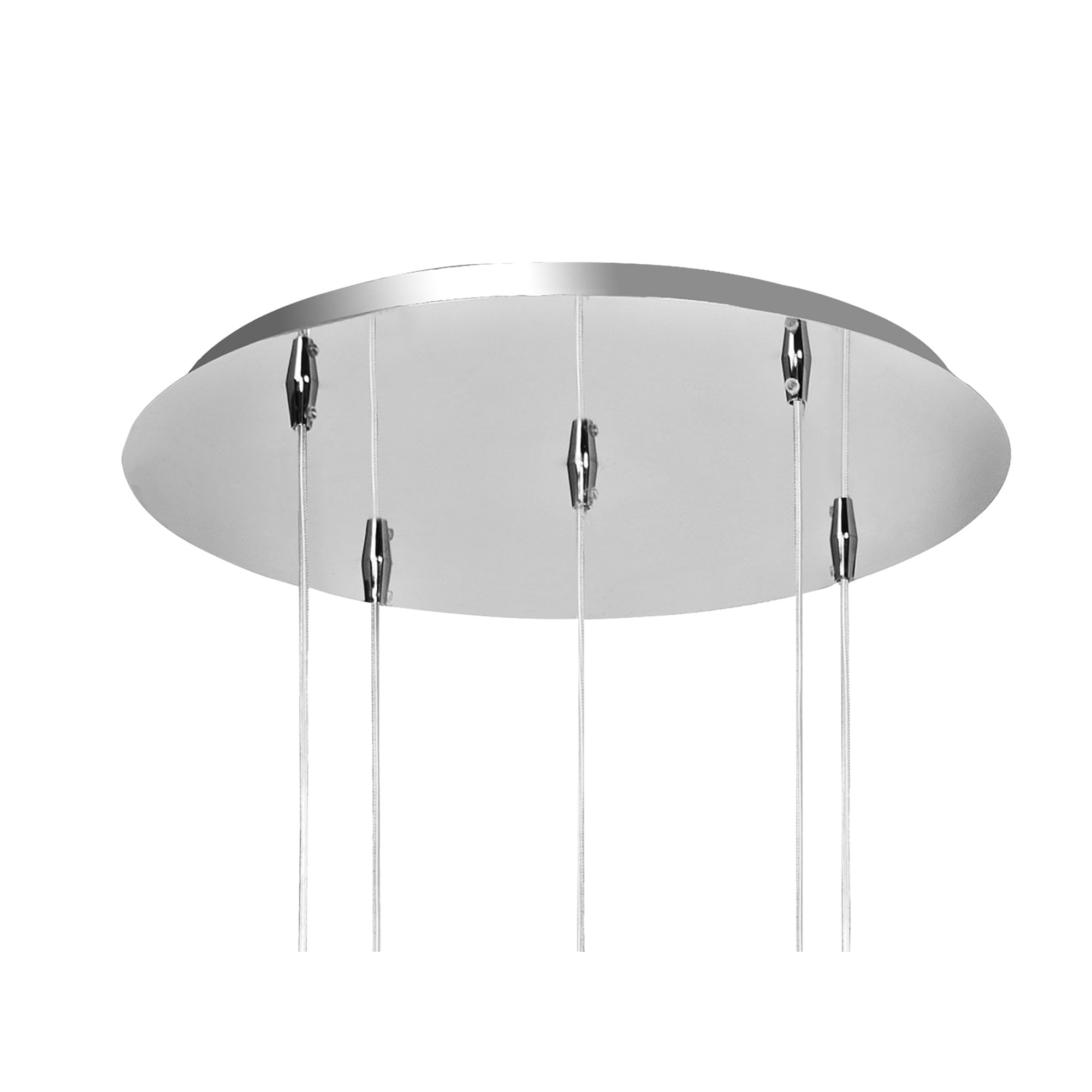 M5169 Khalifa LED Pendant Polished Chrome / Glass