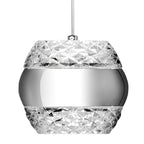 M5169 Khalifa LED Pendant Polished Chrome / Glass