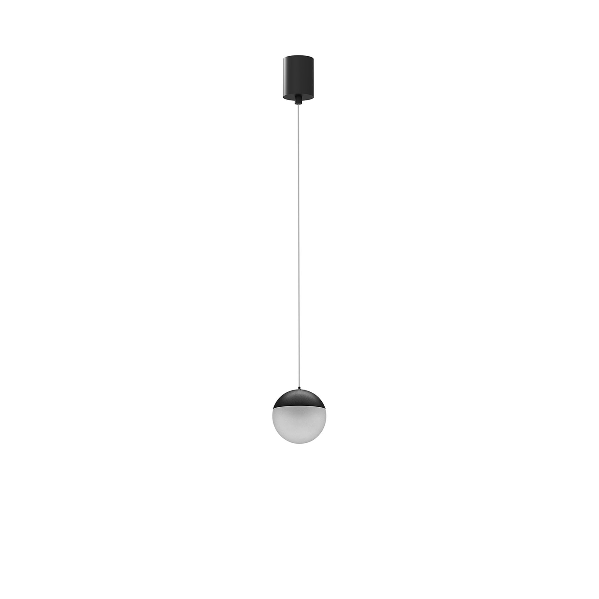 M8439 Kilda 1 Light LED Surface Pendant Black