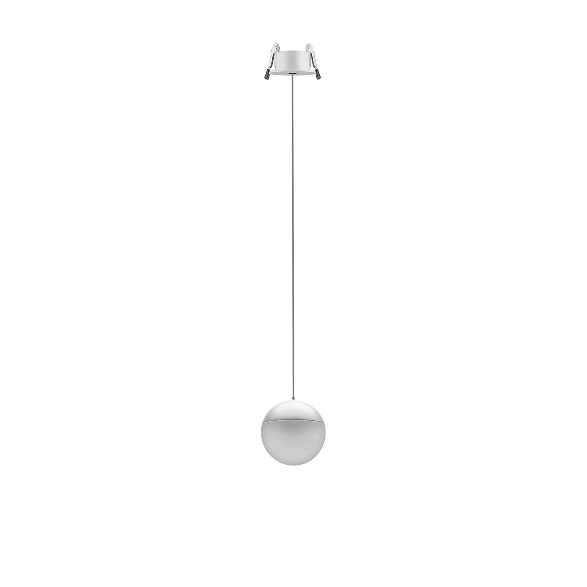 M8435 Kilda 1 Light LED Recessed Pendant White