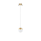 M8437 Kilda 1 Light LED Recessed Pendant Gold
