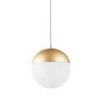 M8437 Kilda 1 Light LED Recessed Pendant Gold