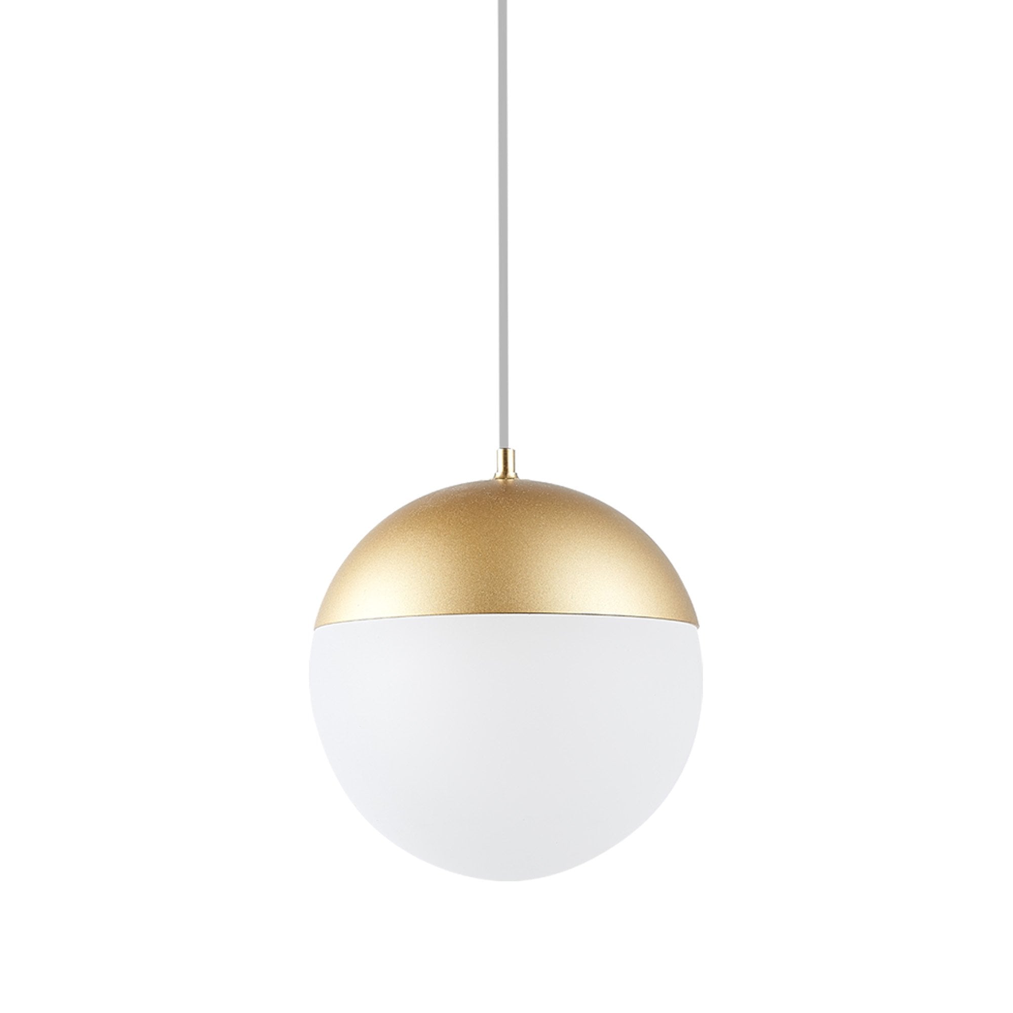 M8437 Kilda 1 Light LED Recessed Pendant Gold