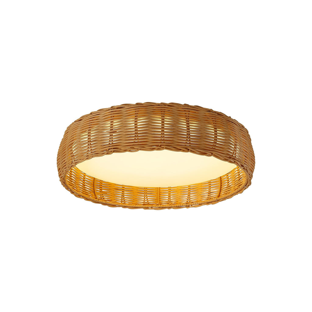 M8194 Kilimanjaro 36W LED Ceiling Light Beige Rattan