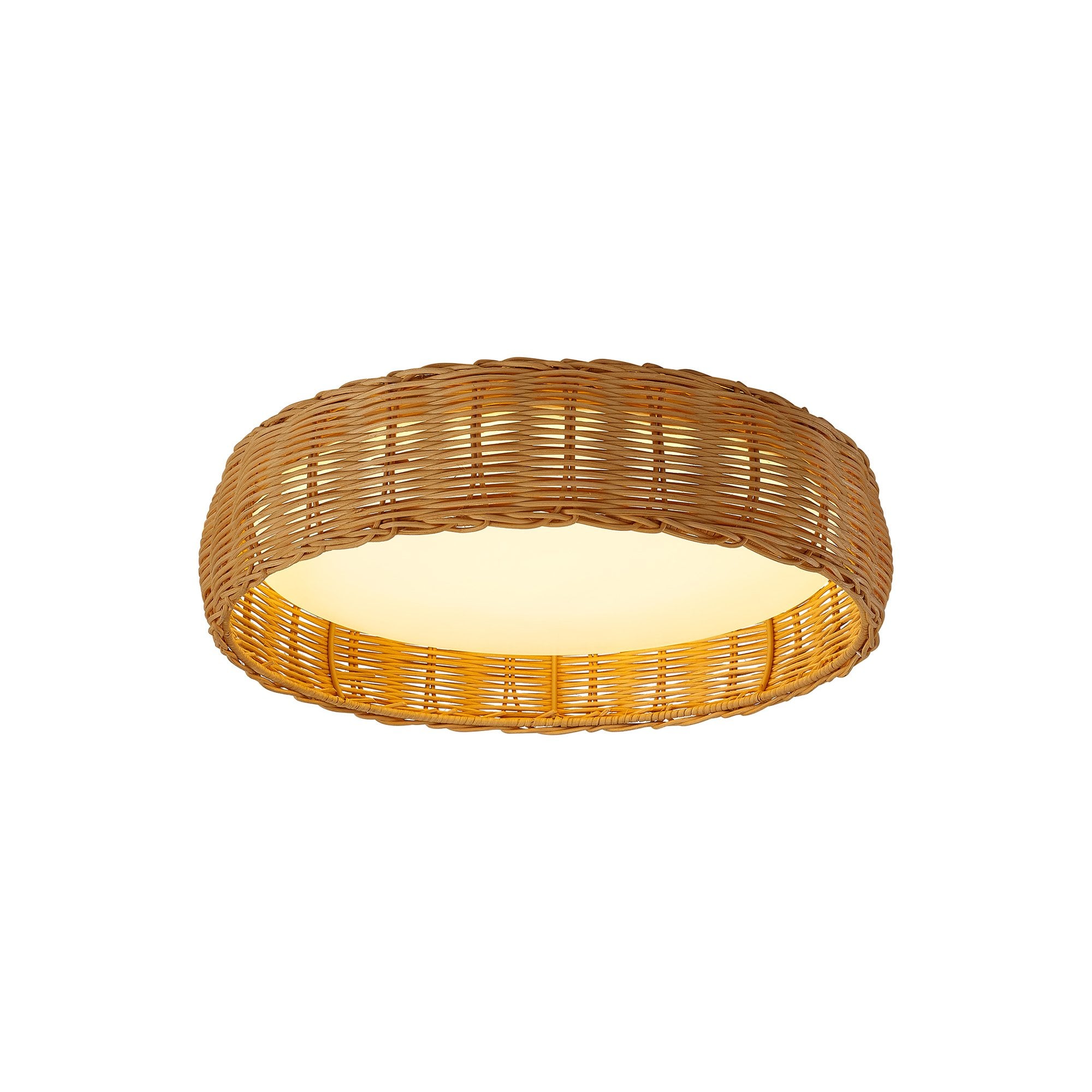 M8194 Kilimanjaro 36W LED Ceiling Light Beige Rattan