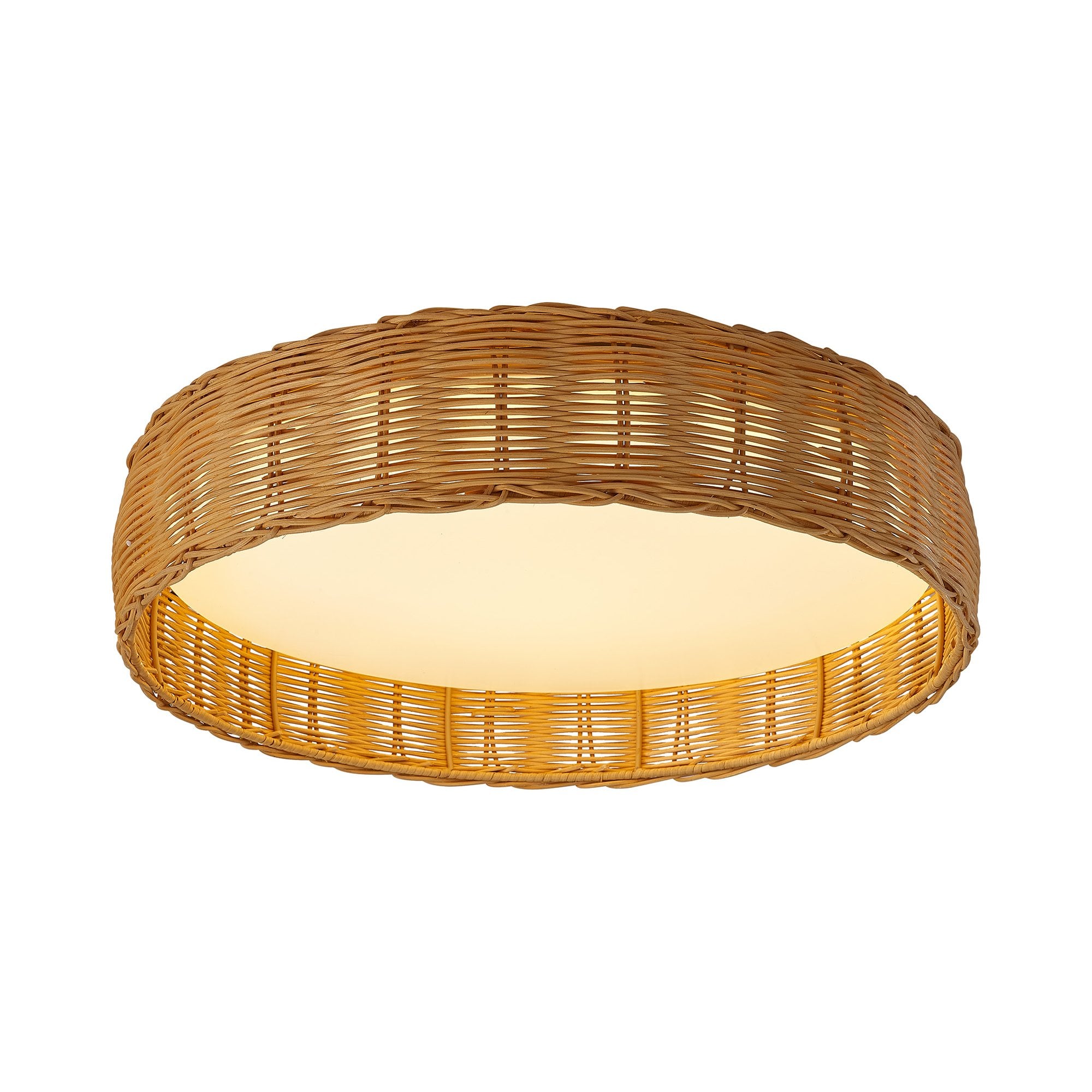M8193 Kilimanjaro 50W LED Ceiling Light Beige Rattan
