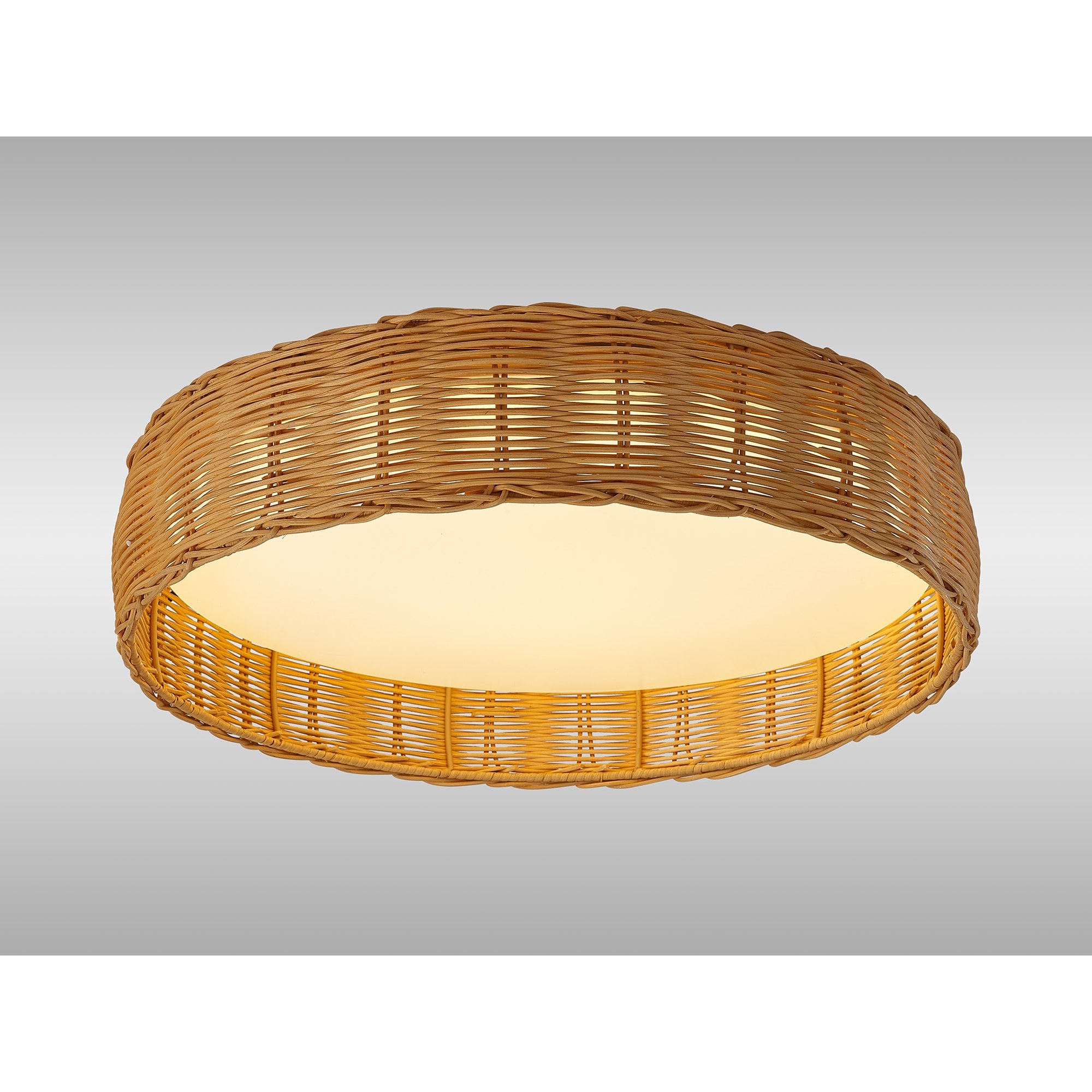 M8193 Kilimanjaro 50W LED Ceiling Light Beige Rattan