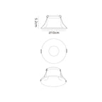 M8688 Lagos Recessed Spotlight 10cm Round White