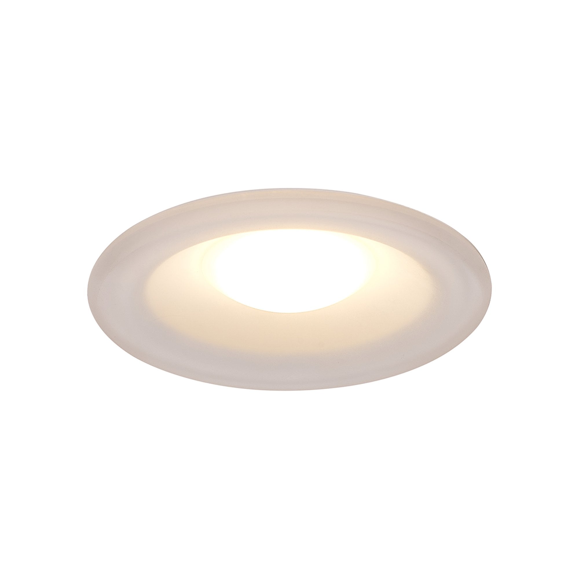 M8689 Lagos Recessed Spotlight 12cm Round White (S)