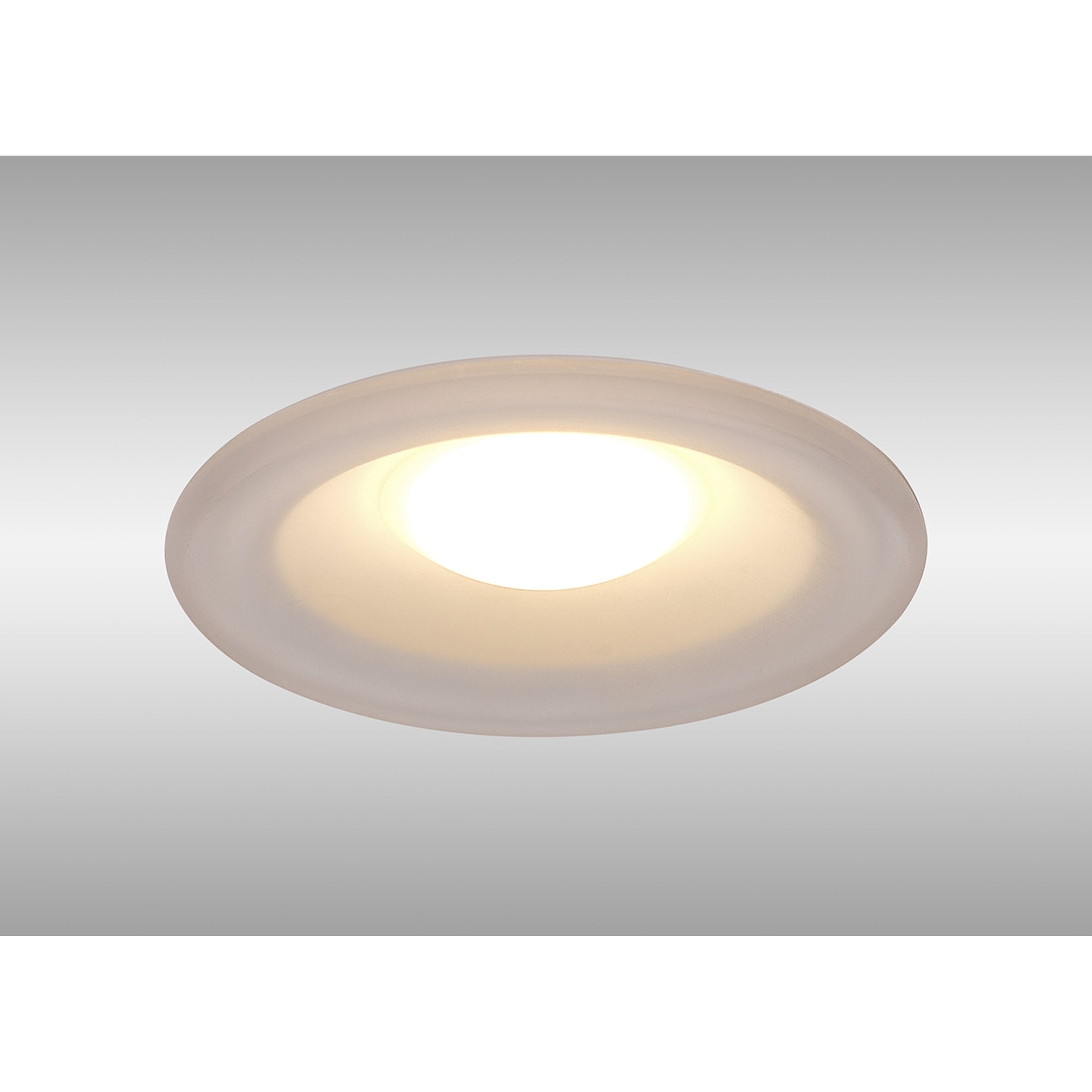 M8689 Lagos Recessed Spotlight 12cm Round White (S)