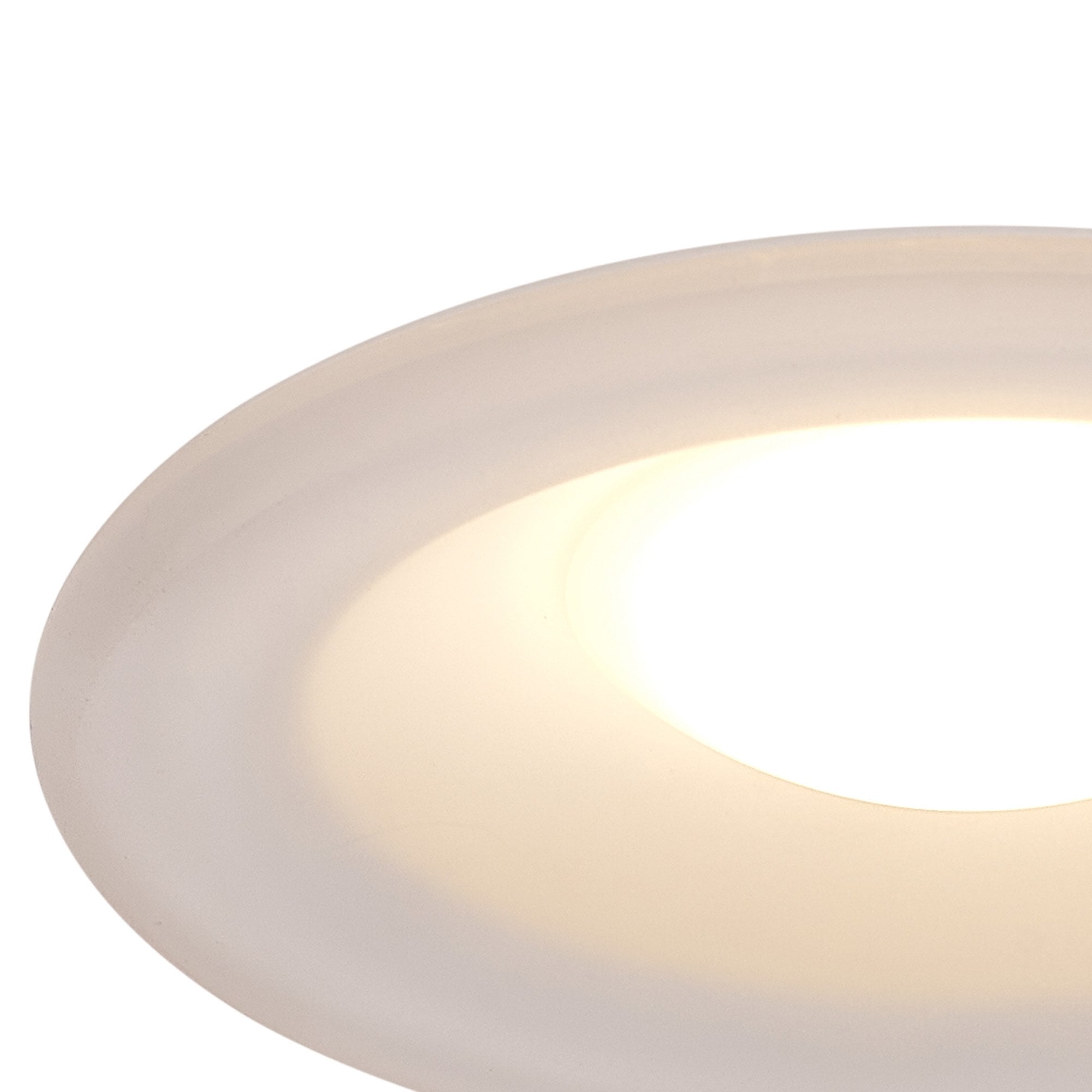 M8689 Lagos Recessed Spotlight 12cm Round White (S)