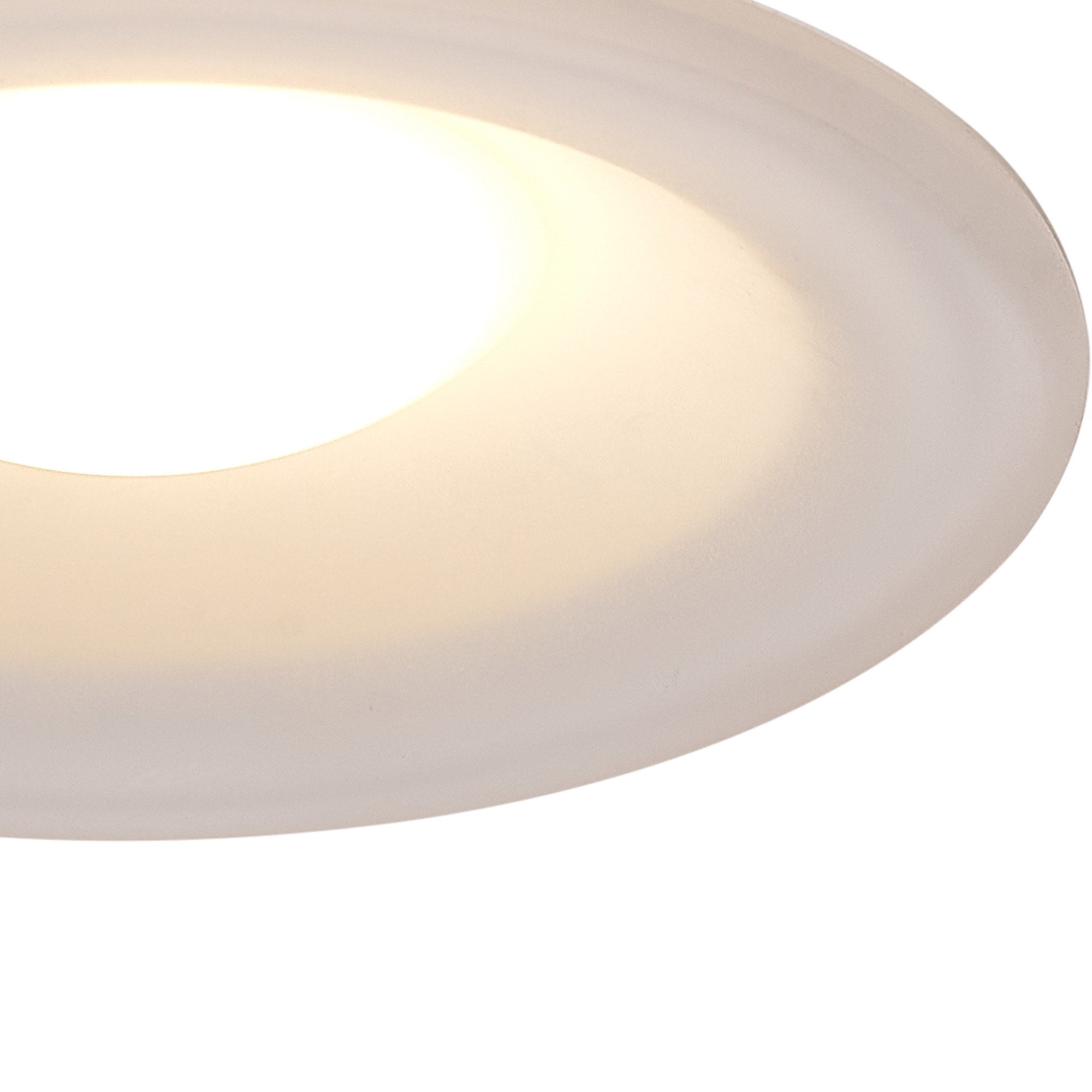 M8689 Lagos Recessed Spotlight 12cm Round White (S)
