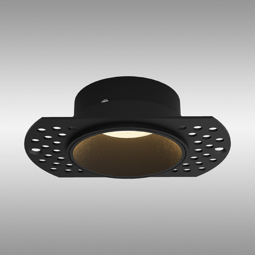 M8665 Lances Recessed Spotlight 10.5cm Black Gypsum