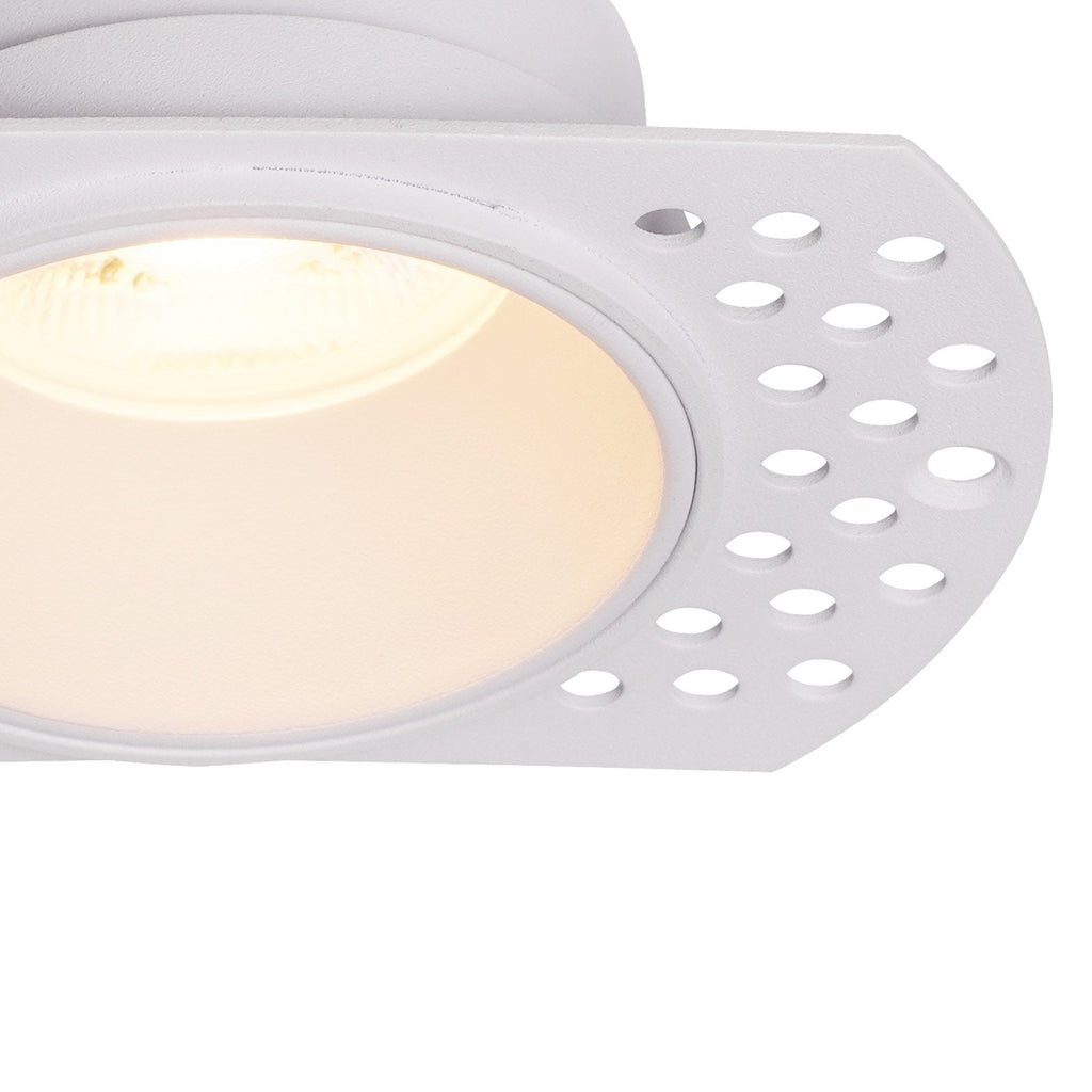 M8664 Lances Recessed Spotlight 10.5cm White Gypsum