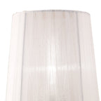 M4635AB/WS Loewe Wall Lamp 1 Light Antique Brass With White Shade (4735)