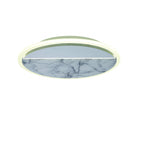 M8507 Marmol LED Ceiling Round White Marble/White